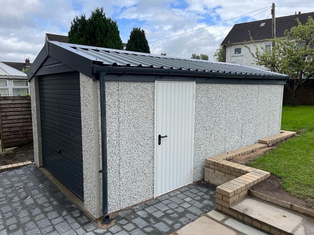 Finishes - Welsh Builds - Concrete garage specialists